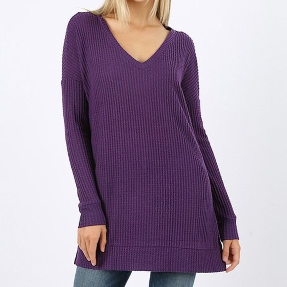 Lightweight Purple tunic top - Picture 1 of 1